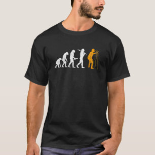 Funny Land Surveying Evolution Of A Surveyor T-Shirt
