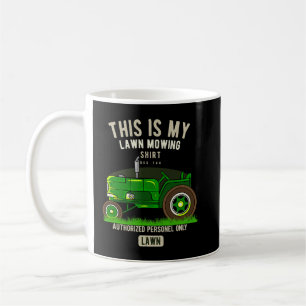 Funny Landscaper Lawn Mow Grass Retro This Is My L Coffee Mug