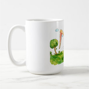 Funny Large Bunny Mug - Sassy Cartoon Rabbit
