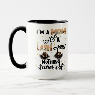 Funny Lash Artist Cosmetologist Quote  Mug