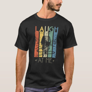 Funny Laugh At Me Stand Up Comedy Microphone Premi T-Shirt