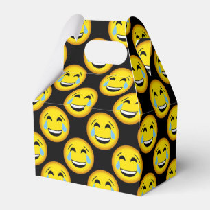 Funny laugh till you cry emoji party box