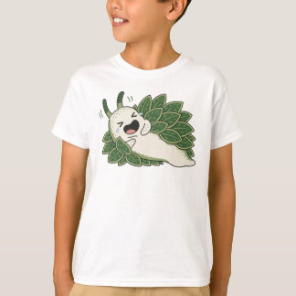 Funny Laughing Leaf Sea Slug Cartoon Cute Ocean T-Shirt