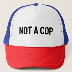 funny law enforcement disguise trucker hat