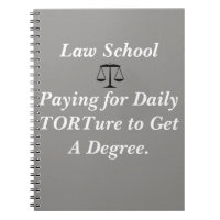 Funny Law School Notebook