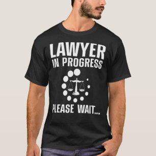 Funny Law Student Art Men Women Lawyer Law School T-Shirt