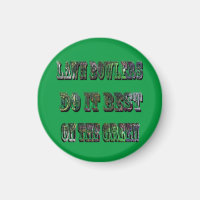 Funny Lawn Bowlers Do It Best,
