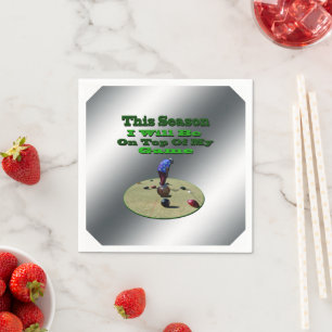 Funny Lawn Bowls, Paper Napkins