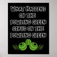 Funny Lawn Bowls 