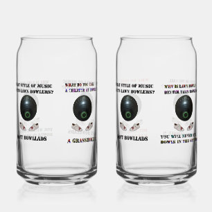 Funny Lawn Bowls Puns, Can Glass