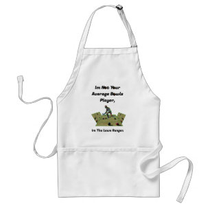 Funny Lawn Bowls Ranger, Standard Apron