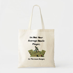 Funny Lawn Bowls Ranger, Tote Bag