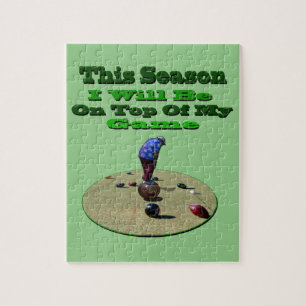 Funny Lawn Bowls This Season,  Jigsaw Puzzle
