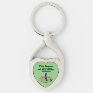 Funny Lawn Bowls This Season, Metal Keyring
