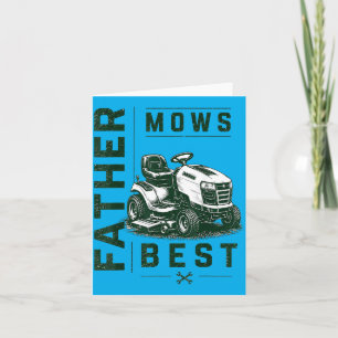 Funny Lawn Dad Fathers Day Card
