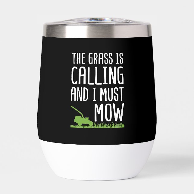 Funny Lawn Mowing - The Grass Is Calling  (Front)