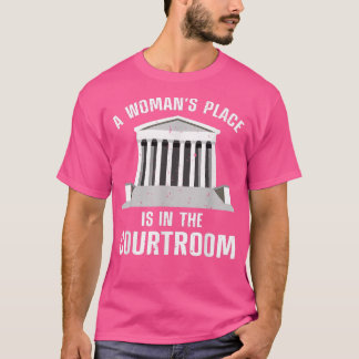 Funny Lawyer Art Women Girls Law Student Female At T-Shirt