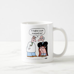 Funny Lawyer Cartoon for Lawyers Coffee Mug