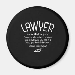 Funny Lawyer Definition Magnet