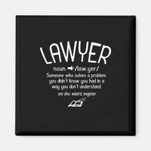 Funny Lawyer Definition Magnet