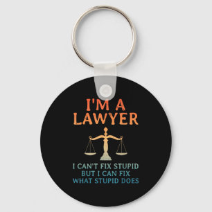 Funny Lawyer Design For Men Women Law School Attor Key Ring