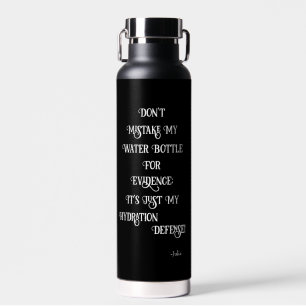 Funny Lawyer Humour Quote  Legal Personalised Water Bottle