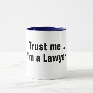 Funny Lawyer Mug – Customisable Gift for Attorneys