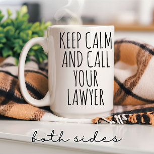 Funny Lawyer Mug for Lawyers & Law Students Gift