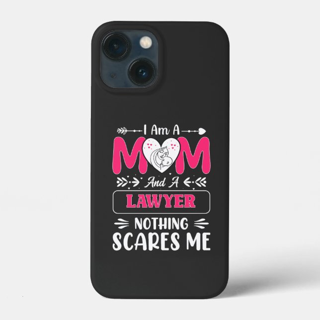Funny Lawyer Mum, Lawyer Mum Funny Case-Mate iPhone Case (Back)