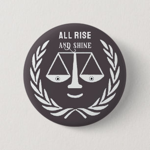 Funny Lawyer Novelty Gift Button