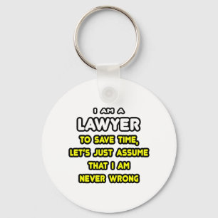 Funny Lawyer T-Shirts and Gifts Key Ring