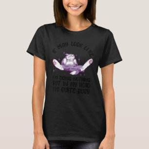 Funny Lazy Cat Design Sarcasm Sarcastic Saying Men T-Shirt