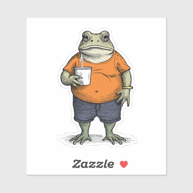 Funny Lazy Frog (Sheet)