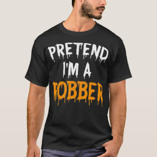 Funny Lazy Halloween Costume Gift Pretend I'm A Ro T-Shirt
