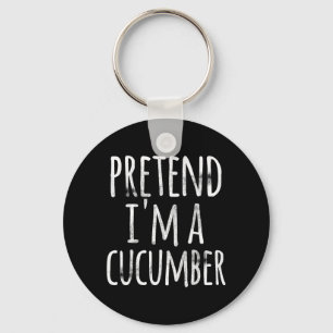 Funny Lazy Halloween Key Ring