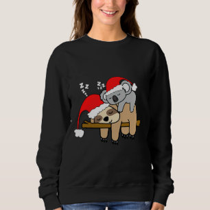 Funny Lazy Sloth Bakoala Mama Bear Sweatshirt