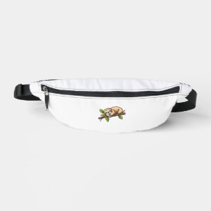 Funny Lazy Sloth T-Shirt Bum Bags