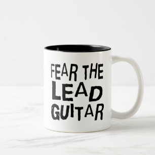 Funny Lead Guitar Two-Tone Coffee Mug