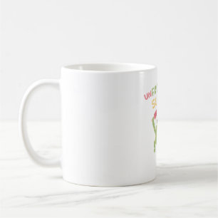 Funny Leaping Frog Unfrogettable Summer Pun Coffee Mug