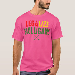 Funny Legalise Mulligans Golf T-Shirt