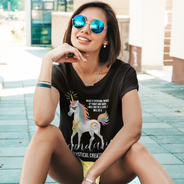 Funny Legendary Mystical Creature Unicorn T-Shirt (Creator Uploaded)