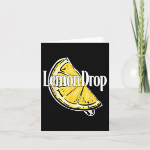 Funny Lemon Drop Gifts For Men Women Card