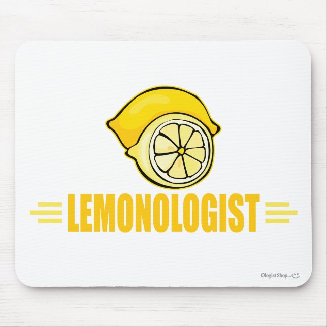 Funny Lemon Mouse Mat (Front)