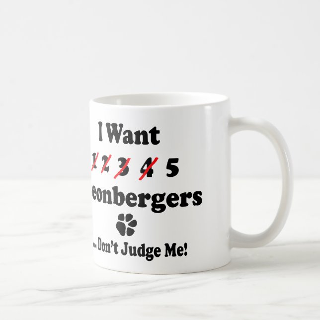 Funny Leonberger Mug (Right)