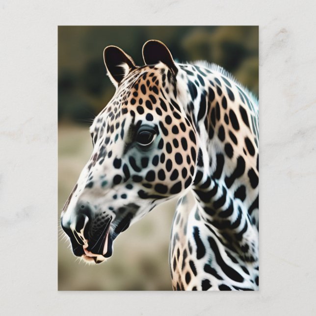Funny Leopard Appaloosa Horse Postcard (Front)