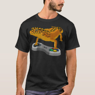 Funny Leopard Gecko Bearded Dragon Gift Kids Cool  T-Shirt