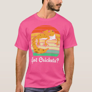Funny Leopard Gecko Got Crickets T-Shirt