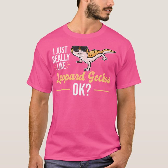 Funny Leopard Gecko T-Shirt (Front)