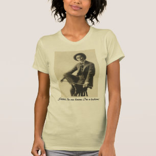 Funny Lesbian Self-Outing Vintage Image T-Shirt