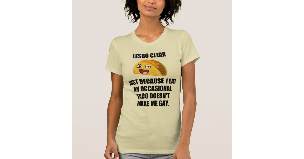 Funny Lesbian T Shirt Zazzle